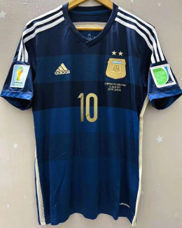 Koszulka Piłkarska Argentyna 2014 FINAL Retro, Messi