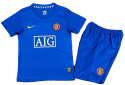 Komplet Piłkarski Dziecięcy Manchester United Away 2008/2009 Retro