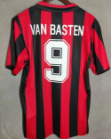 Koszulka Piłkarska AC Milan 1988/1989 Home Retro, #9 van Basten