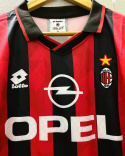 Koszulka Piłkarska AC Milan 1995/1996 Home Retro, Maldini, Baresi