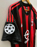 Koszulka Piłkarska AC Milan 2002/2003 Home Retro, Shevchenko, Maldini, Seedorf