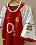 Koszulka Piłkarska Arsenal Londyn 2003/2004 Home Retro, Henry, Bergkamp