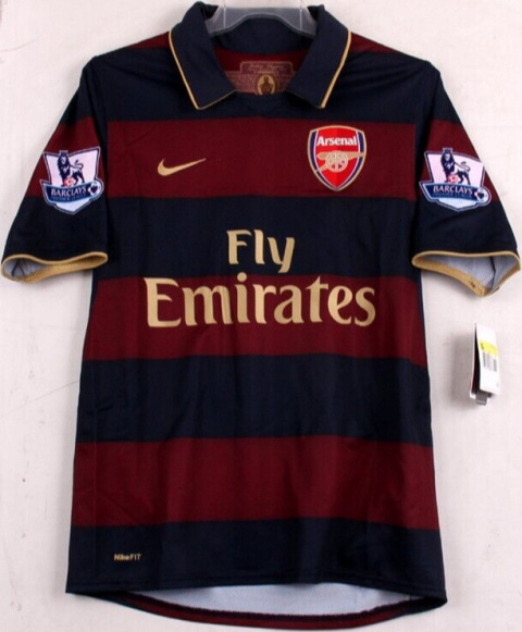 Koszulka Piłkarska Arsenal Londyn 2007/2008 Away Retro, Van Persie