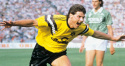 Koszulka Piłkarska Borussia Dortmund 1989/1990 Home Retro