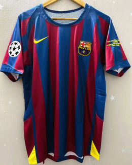 Koszulka Piłkarska FC Barcelona 2005/2006 Retro , Ronaldinho