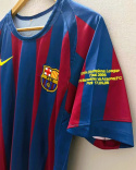 Koszulka Piłkarska FC Barcelona 2005/2006 Retro , Ronaldinho