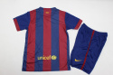 Piłkarski Komplet Strój Dziecięcy FC Barcelona 2014/2015 Home Retro, Messi, Suarez, Neymar Jr