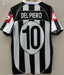 Koszulka Piłkarska Juventus Turyn 2002/2003 Home Retro, Del Piero, Salas, Trezeguet