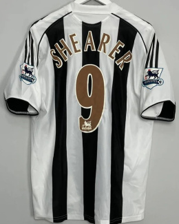 Koszulka Piłkarska Newcastle United 2005/2006 Home Retro, Shearer, Owen