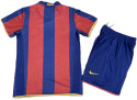 Piłkarski Komplet Strój Dziecięcy FC Barcelona 2007/2008 Home Retro, Ronaldinho, Messi