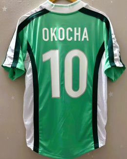 Koszulka Piłkarska Nigeria 1998 Home RETRO, OKOCHA