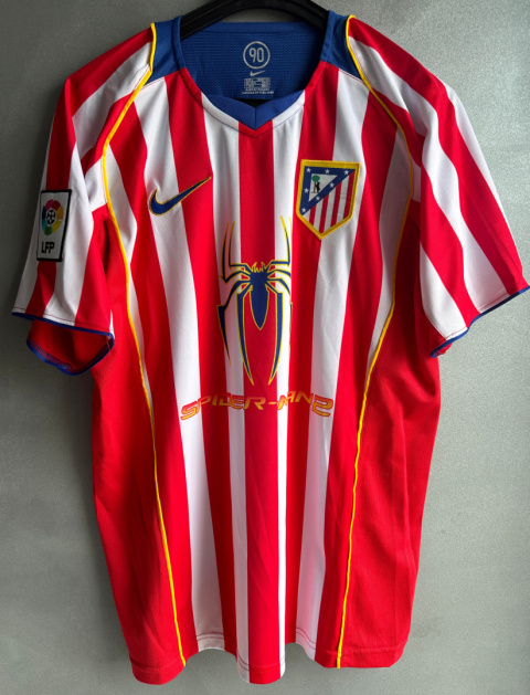 Koszulka Piłkarska Atletico Madryt 2004/2005 Home RETRO, Fernando Torres