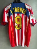 Koszulka Piłkarska Atletico Madryt 2004/2005 Home RETRO, Fernando Torres