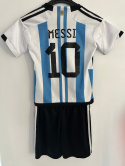 Komplet Dziecięcy Strój Piłkarski Argentyna 2022 Home, Koszulka Messi, Messi, Argentyna, Koszulka Argentyna