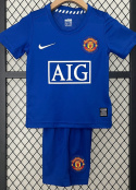 Komplet Piłkarski Dziecięcy Manchester United Away 2008/2009 Retro