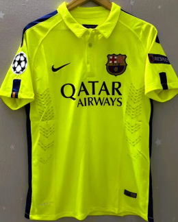 Koszulka Piłkarska FC Barcelona 2014/2015 Away Retro, Messi, Suarez, Neymar Jr