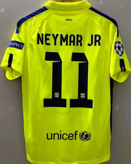 Koszulka Piłkarska FC Barcelona 2014/2015 Away Retro, #11 Neymar Jr