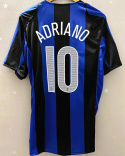 Koszulka Piłkarska Inter Mediolan 2004/2005 Home Retro, #10 Adriano