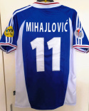 Koszulka Piłkarska Jugosławia 2000 Home Retro, MILOSEVIC, MIHAJLOVIC, MIJATOVIC