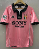 Koszulka Piłkarska Juventus Turyn 1997/1998 Pink Retro, Del Piero, Zidane