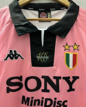 Koszulka Piłkarska Juventus Turyn 1997/1998 Pink Retro, Del Piero, Zidane