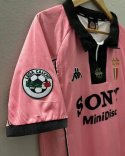 Koszulka Piłkarska Juventus Turyn 1997/1998 Pink Retro, Del Piero, Zidane