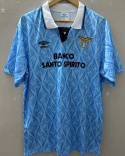 Koszulka Piłkarska Lazio Rzym 1991/1992 Home Retro, GASCOIGNE, SIGNIORI