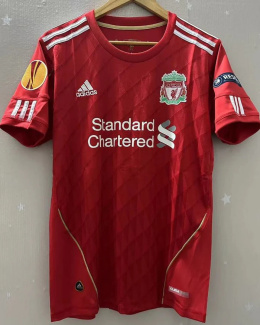 Koszulka Piłkarska Liverpool FC 2010/2012 Home Retro, Gerrard, Suarez