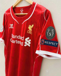 Koszulka Piłkarska Liverpool FC 2014/2015 Home Retro, Gerrard, Suarez