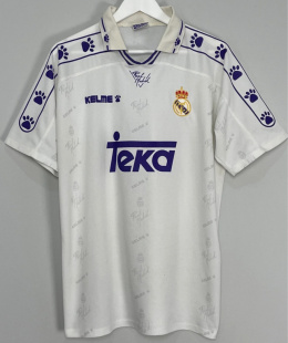 Koszulka Piłkarska Real Madryt 1994/1995 Home Retro, Raul, Zamorano