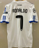 Koszulka Piłkarska Real Madryt 2010/2011 Home Retro, #7 Ronaldo