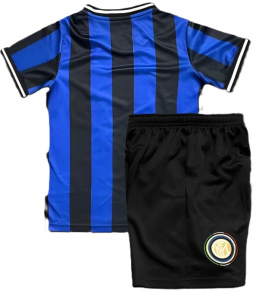 Piłkarski Komplet Strój Dziecięcy Inter Mediolan 2009/2010 Home Retro