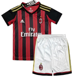 Piłkarski Komplet Strój Dziecięcy AC Milan 2013/2014 Home Retro, Kaka