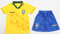 Piłkarski Komplet Strój Dziecięcy Brazylia 1994 MŚ Retro, Romario, Bebeto