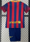 Piłkarski Komplet Strój Dziecięcy FC Barcelona 20132014 Home Retro, Messi, Neymar Jr