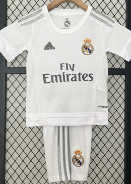 Piłkarski Komplet Strój Dziecięcy Real Madryt 2015/2016 Home Retro, Ronaldo