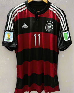 Koszulka Piłkarska Niemcy 2014 Away Retro, Klose, Kroos