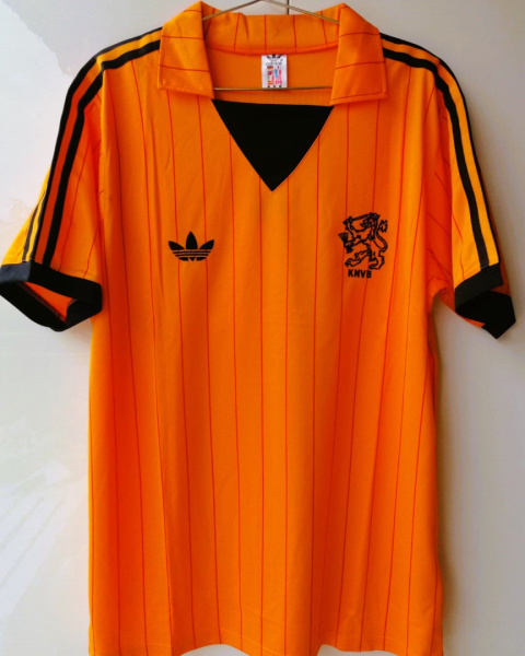 Koszulka Piłkarska Holandia 1984 Retro Home, Cruyff