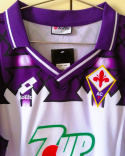 Koszulka Piłkarska AC Fiorentina 1992/1993 Away Retro, Batistuta, Rui Costa