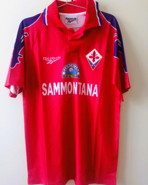 Koszulka Piłkarska AC Fiorentina 1995/1996 3rd Retro, Batistuta, Rui Costa