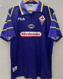 Koszulka Piłkarska AC Fiorentina 1997/1998 Home Retro, Batistuta, Rui Costa