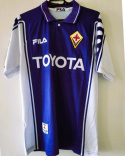 Koszulka Piłkarska AC Fiorentina 1999/2000 Home Retro, Batistuta, Rui Costa