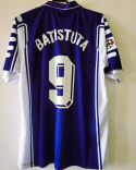 Koszulka Piłkarska AC Fiorentina 1999/2000 Home Retro, Batistuta, Rui Costa