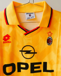 Koszulka Piłkarska AC Milan 1995/1996 3rd Retro