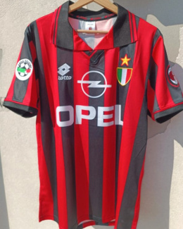 Koszulka Piłkarska AC Milan 1996/1997 Home Retro, #18 Baggio