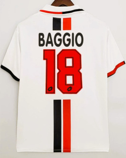 Koszulka Piłkarska AC Milan 1996/1997 Away Retro, Baggio, Kluivert,