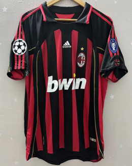 Koszulka Piłkarska AC Milan 2006/2007 Retro, #22 Kaka