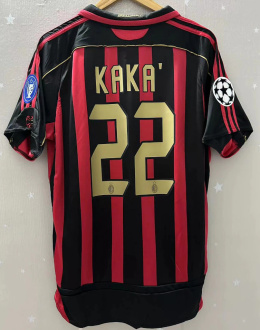 Koszulka Piłkarska AC Milan 2006/2007 Retro, #22 Kaka