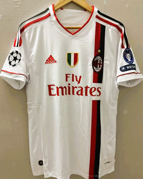 Koszulka Piłkarska AC Milan 2011/2012 Away Retro