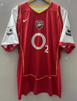 Koszulka Piłkarska Arsenal Londyn 2004/2005 Home Retro, #14 Henry